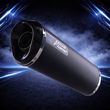 Suzuki GSXR750 K6-K7 2006-2007 Exhaust Silencer Muffler - Carbon Tip - Satin ...