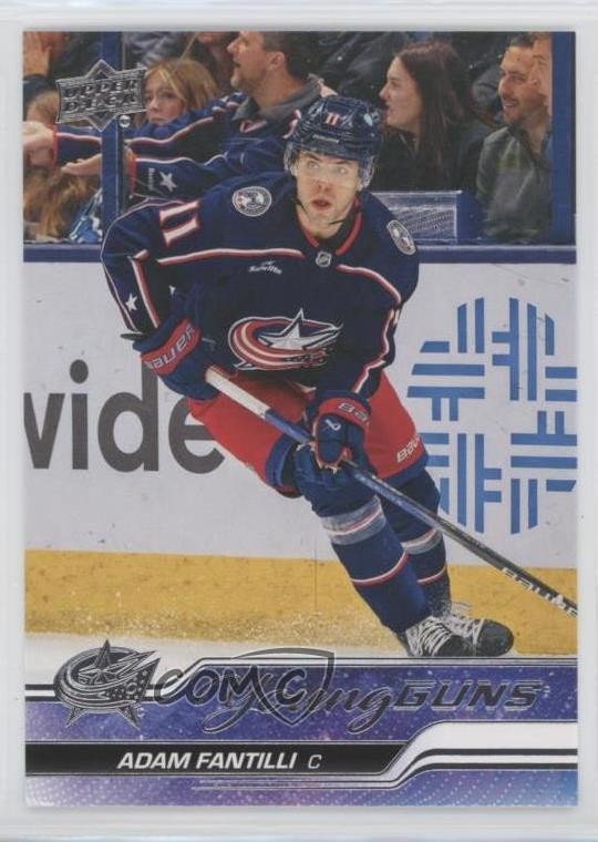 2023-24 Upper Deck Extended Series Young Guns Adam Fantilli #711 1n1u