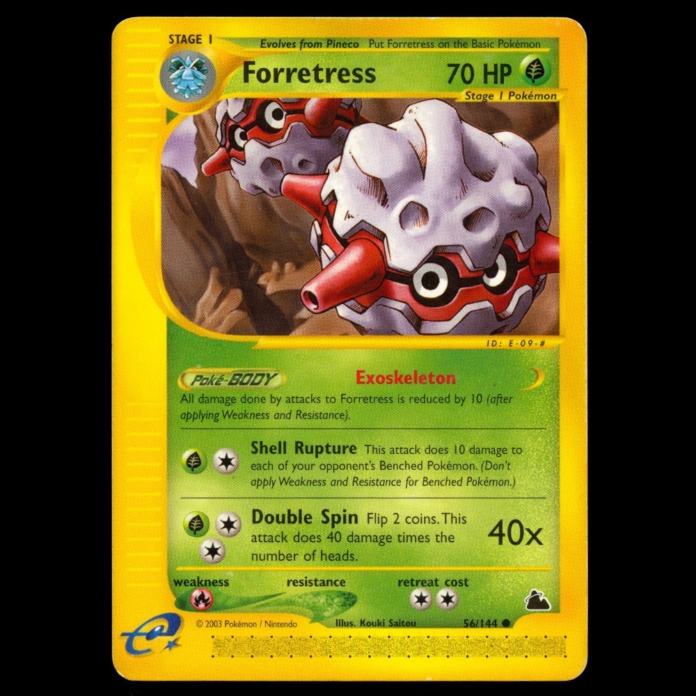 Forretress | 56/144 | Pokemon, e-Series: Skyridge, Regular, LP, 2003