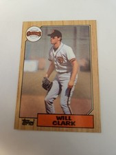 1987 Topps - Will Clark #420 (RC)