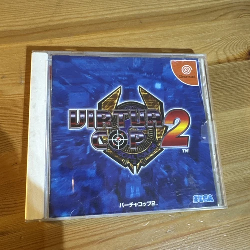 Virtua Cop 2 CIB Reg Card Flyer SEGA Dreamcast DC Japan Import US Seller