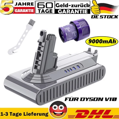 FÜR DYSON V10 9000mAh Akku 25.2V Für Dyson Cyclone V10 Absolute Animal Motörhead Staubsauger