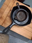 Wagner Ware Sidney O & BSR Cast Iron Skillet Lot w/ Lodge USA Mini Skillet