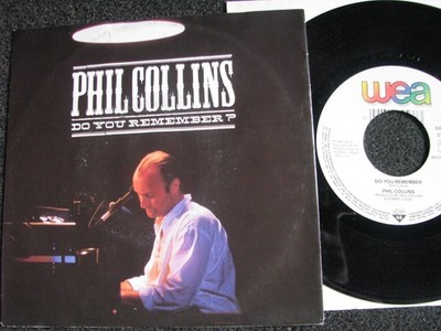 Phil Collins-Do you Remember 7'' Vinyl-1990 Germany-WEA Records-9031 73043 7