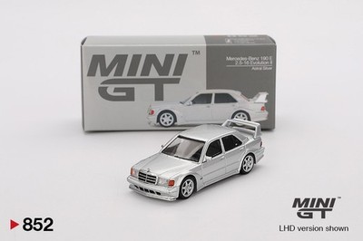 Mini GT 852 - Mercedes-Benz 190E 2.5-16 Evolution II Astral Silber 1/64
