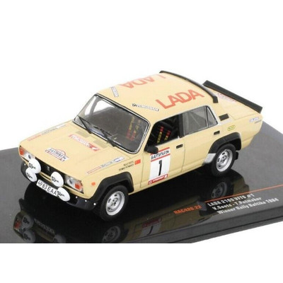LADA 2105 VFTS N.1 RALLY BALTIC 1984 SOOTS/PUTMAKER 1:43 Ixo Model Auto Rally -D