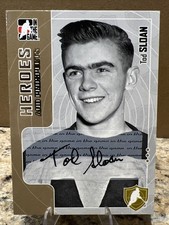 2005-06 In the Game Heroes and Prospects - Tod Sloan AUTO! Toronto Maple Leafs