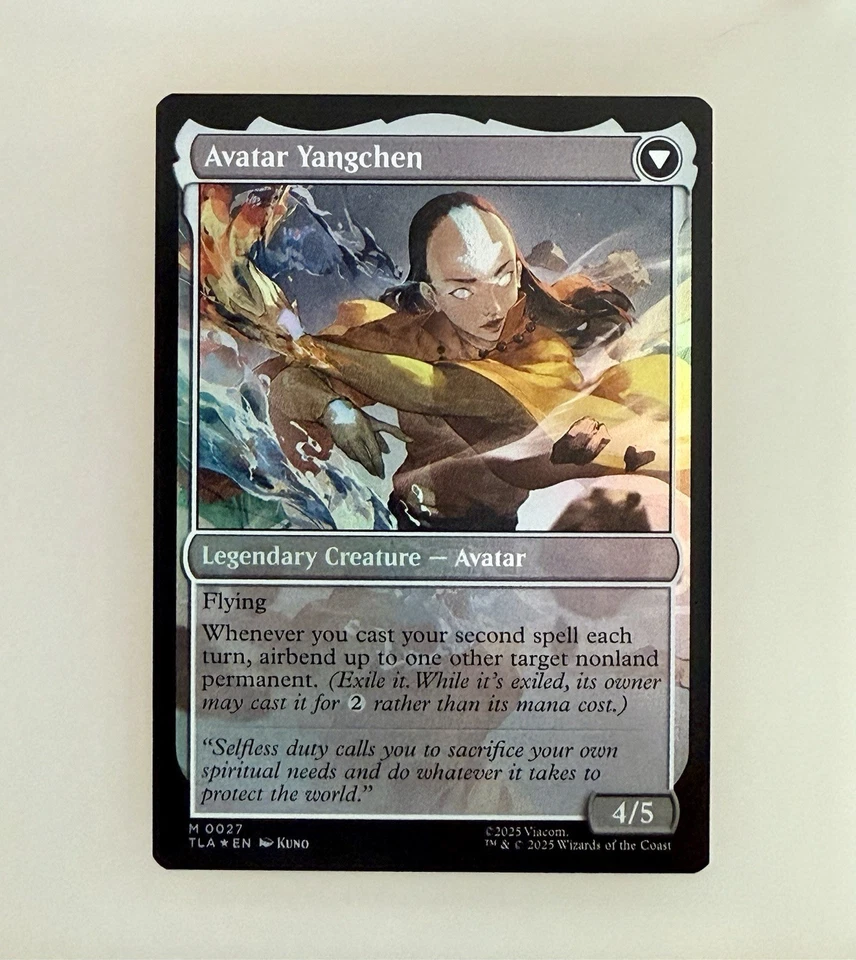 Magic the Gathering: The Legend of Yangchen Avatar: The Last Airbender Foil NM - Image 2 of 3