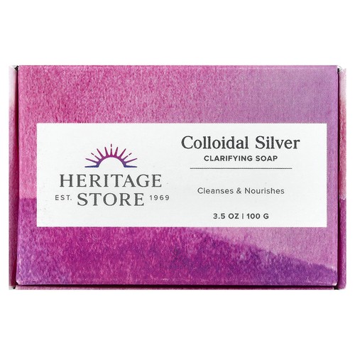 Colloidal Silver Clarifying Bar Soap, 3.5 oz (100 g)