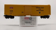 Micro-Trains 03100130 N GB&W 50' Standard Single Door Boxcar #3020 LN/Box