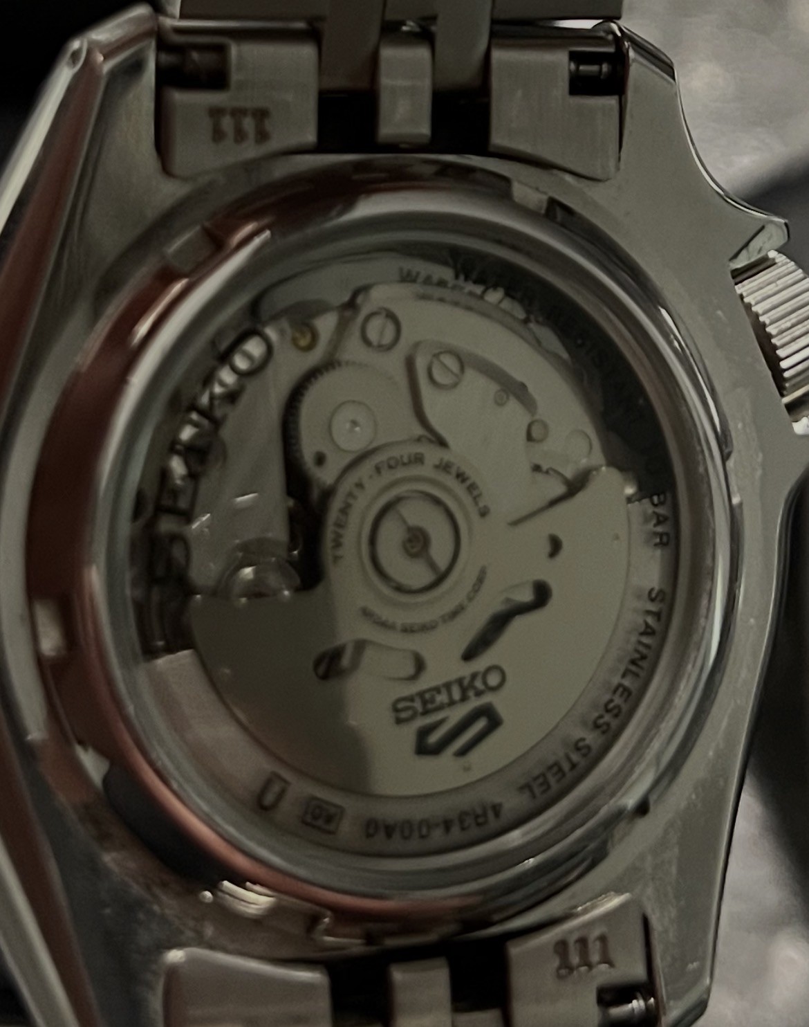 Seiko 5 Sports Blueberry GMT SSK003K1 Stainless Steel Automatic 42.5mm Watch image 5