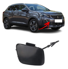 Für Peugeot 5008 2017 - 2020 Neu Vorne Stoßstange Abschlepp Haken Zündkappe Für