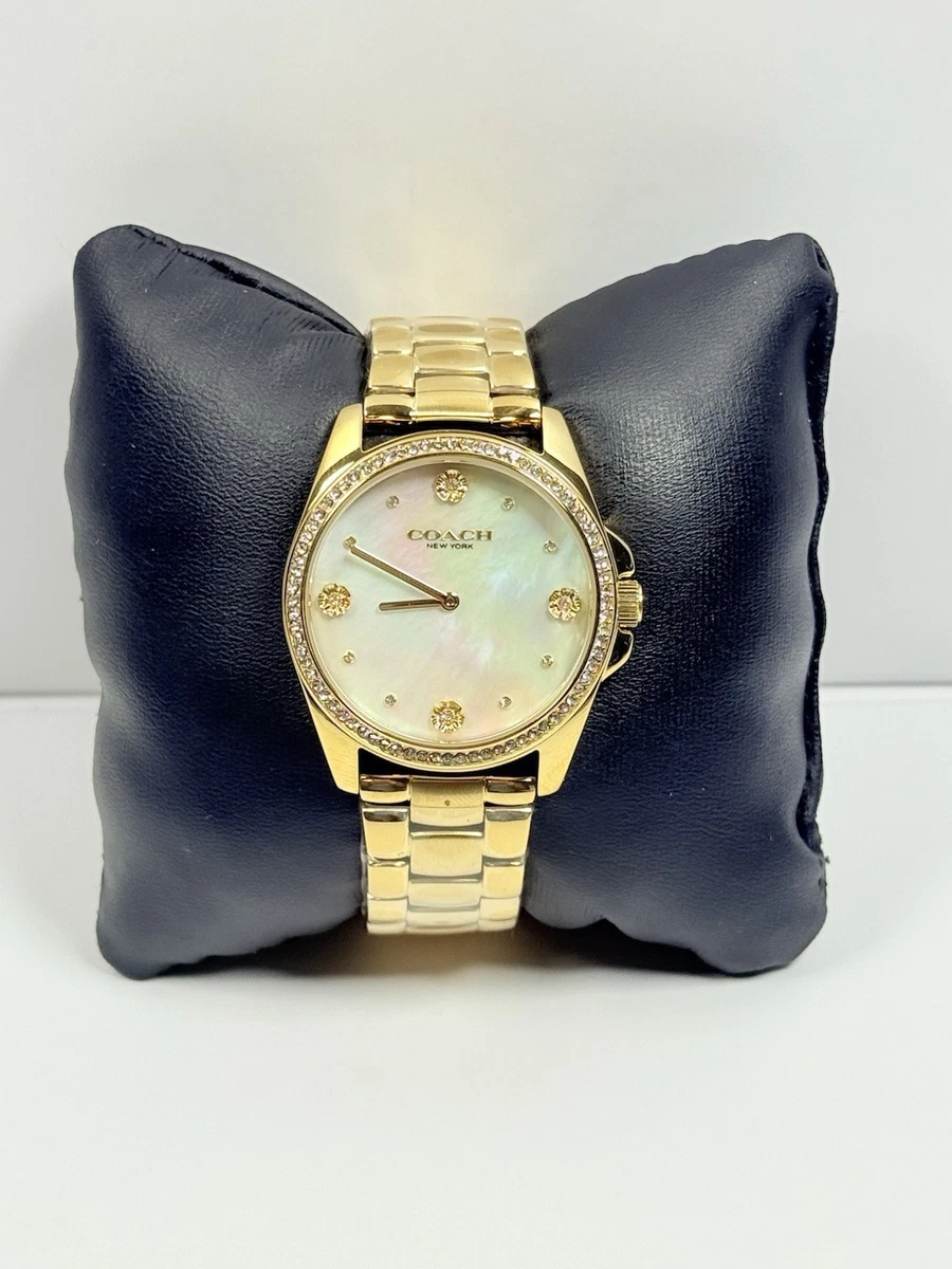 Coach CA.64.7.14.0537 Two-Tone Stainless Steel Chronograph Watch with Signature Coach Stainless Steel Band Round Wristwatches for sale | eBay main image 2