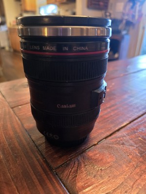 Camera Lens Drink Container Pen Change Holder