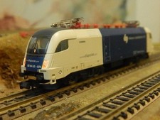 Minitrix 12551 : DIGITALE E-LOK ES 64 U2-024 "WIENER LOKALBAHN AG" SPUR N OVP