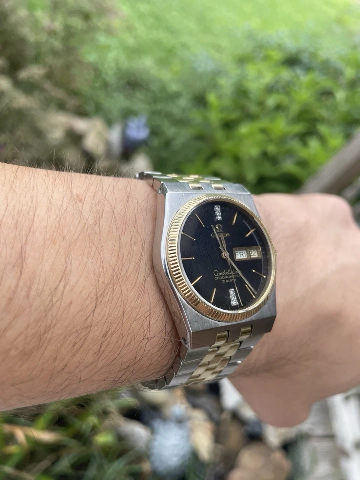 Reloj de cuarzo OMEGA Constellation cronómetro para hombre Cal 1346 Foto 4 de 4