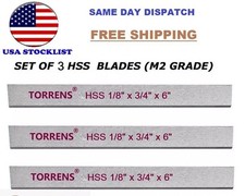 UCHWYT NARZĘDZIA DO CIĘCIA CZĘŚĆ ZAMIENNA OSTRZE HSS 1/8 x 3/4 x 6" USA