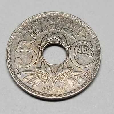 5 centimes Lindauer 1936 ( 013 @ 2022 ) - Photo 1/2