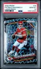 2025 Prizm Patrick Mahomes II Lazer Prizm #26 PSA 10 Gem Mint Pop 1