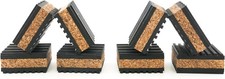 Sound Isolation Pads. Cork Pads for Speakers to Improve Sound and Reduce Vibr...