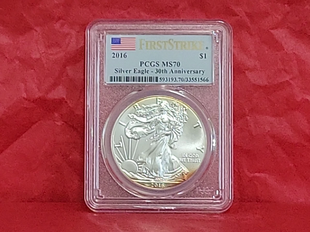 American Eagle MS 70 Graded 2016 Silver Bullion Coins for sale | eBay