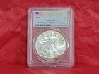 2016 $1 American Silver Eagle PCGS MS70 First Strike 30th Anniversary Toning