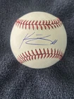KONNOR GRIFFIN SIGNED AUTOGRAPHED OML 2025 FUTURES BASEBALL BECKETT PIRATES