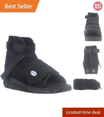 Medium Slim Line Cast Boot for Men - Square Toe Design for Enhanced Protection