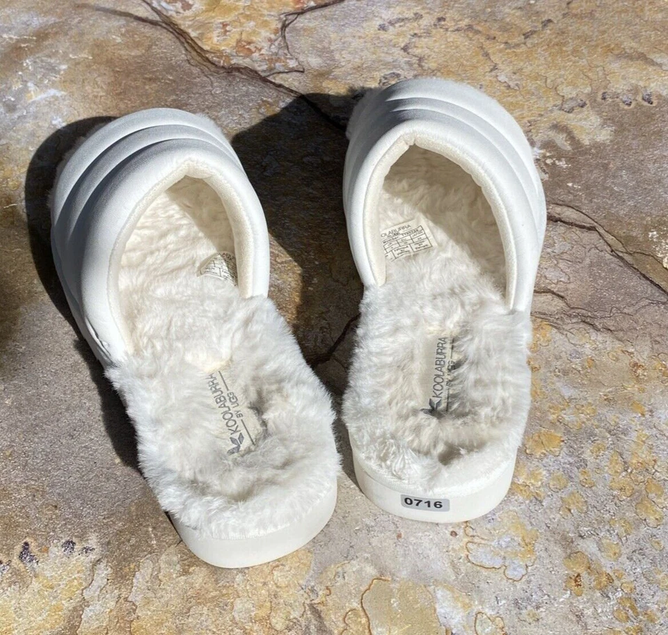 Koolaburra By UGG Brb Slide Sandals Women's Size 7 Wild Dove 1129734 Cozy Comfy - Image 2 of 4