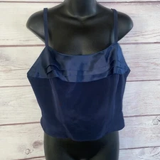 Jovani New York Womens Bustier Blue 12 Silk Holiday B18