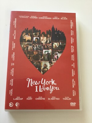 NEW YORK, I LOVE YOU DVD Bradley Cooper, Natalie Portman