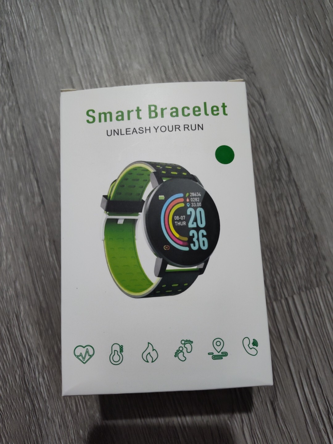 Mens Womens Activewear Smart Bracelet Watch
