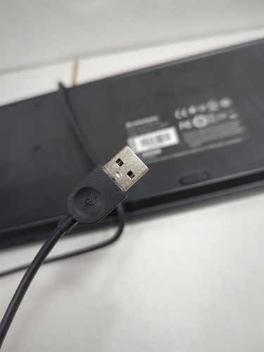 Lenovo Wired USB Slim Keyboard LXH-EKB-10YA Works Tested - Picture 9 of 9