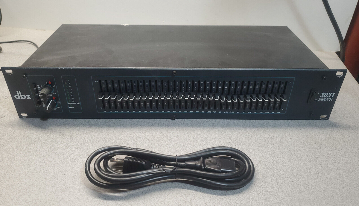 DBX 3031 Graphic Equalizer 1/3 Octave Rackmount | eBay