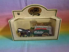 "Days Gone" Polarine Die Cast Metal Replica Horse Drawn Standard Tank Wagon 