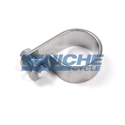 Universal Heavy Duty P-Body-Style 1-5/8'' Head Pipe Muffler Clamp