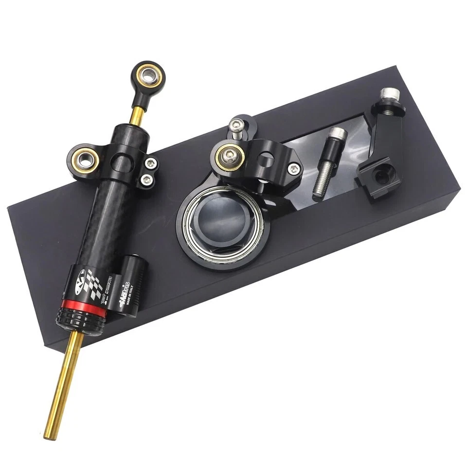 Kit de montaje de soporte amortiguador estabilizador de dirección para Kawasaki Ninja ZX6R 2005 2006 Foto 4 de 4