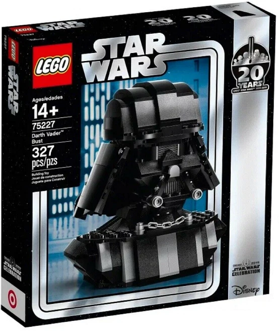 Lego 75227 Star Wars Darth Vader Bust NEW Retired 20 yr