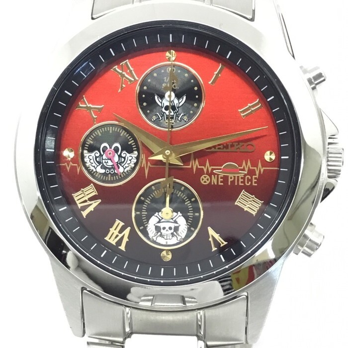 SEIKO One Piece 20th Anniversary Watch Red Japan Anime Collection