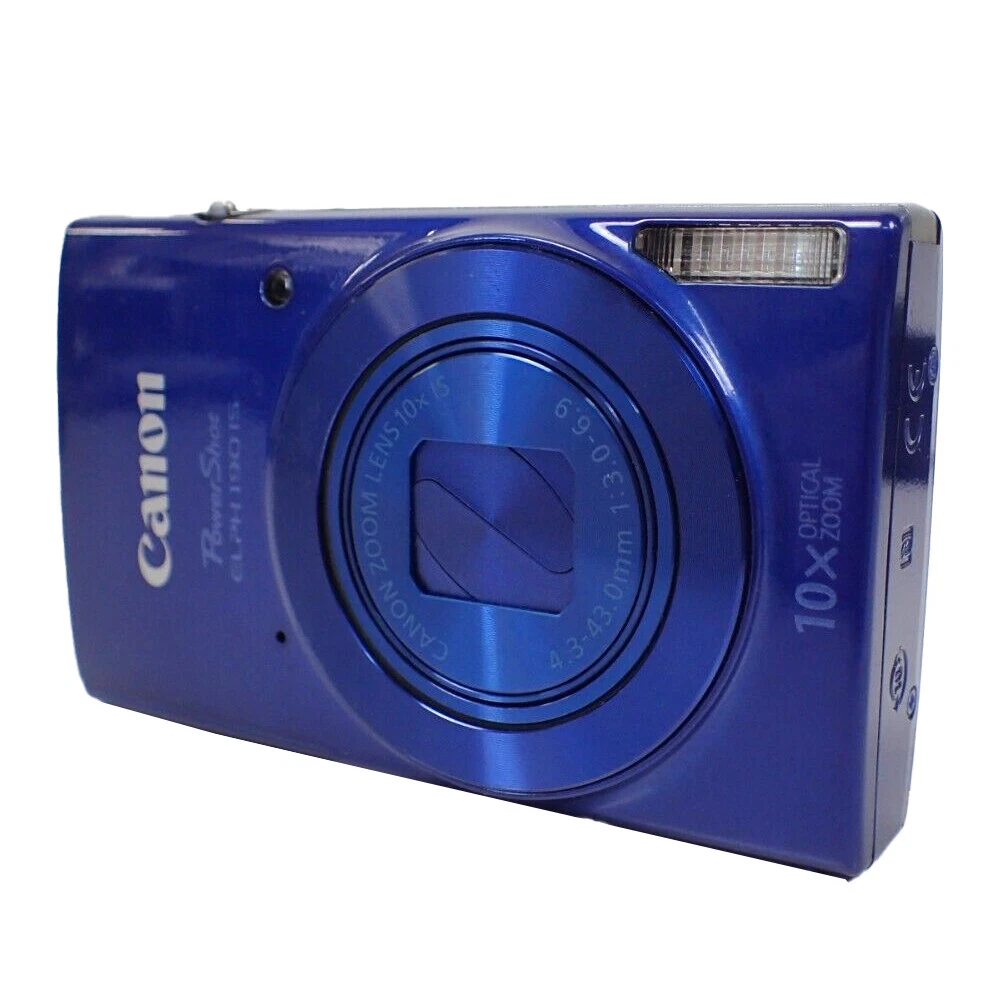 Canon PowerShot ELPH 190 IS Digital Camera (Blue) 1090C001 | eBay