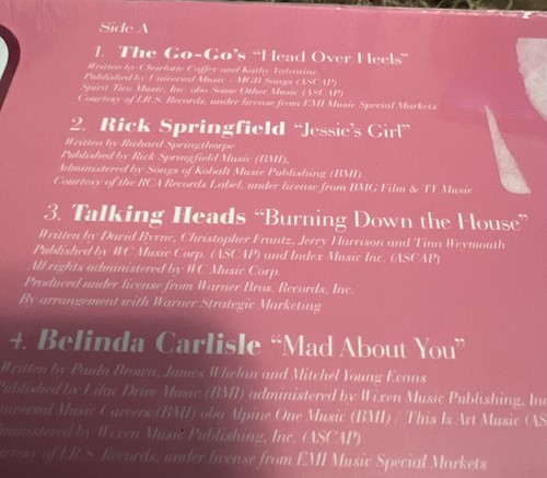 13 Going On 30 Soundtrack - Exclusive Limited Edition Pink Lipstick Vinyl LP new - Picture 4 of 6