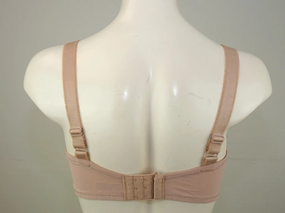 Wacoal 855377# Side Note Lace Trim Unlined Underwire Bra US Size 38 DD - Image 4 of 4