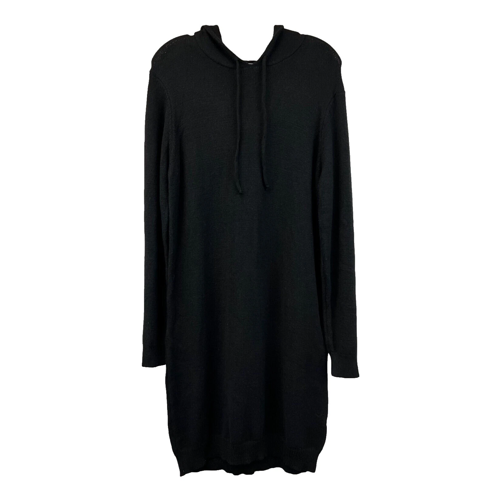 Black Dresses for Women with Hooded