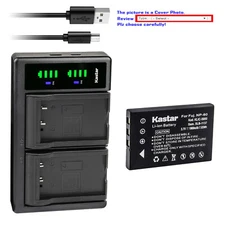 Kastar Battery LTD2 Charger for Kodak KLIC-5000 & Kodak Easyshare P850 Camera
