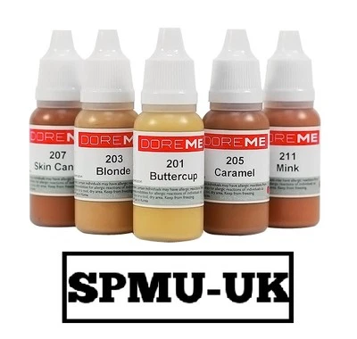 Doreme Machine Pigment SPMU for Eyeliner, Brow, Lip, Permanent Makeup Microblade