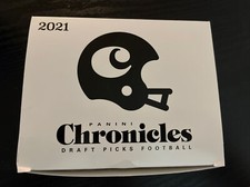 2021 PANINI CHRONICLES NFL DRAFT PICKS FOOTBALL CELLO FAT PACK BOX OF 12 PACKS!