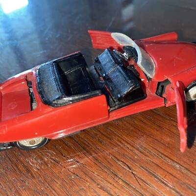 Norev Citroën DS 19 Cabriolet 1963 - Rouge - Miniature 1/43 - Très Bon état Avec Boîte