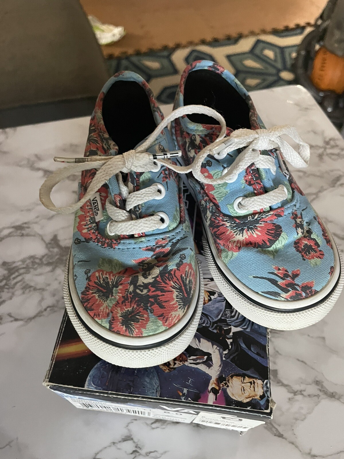 Star Wars Vans Yoda Aloha NIB Toddler 6 