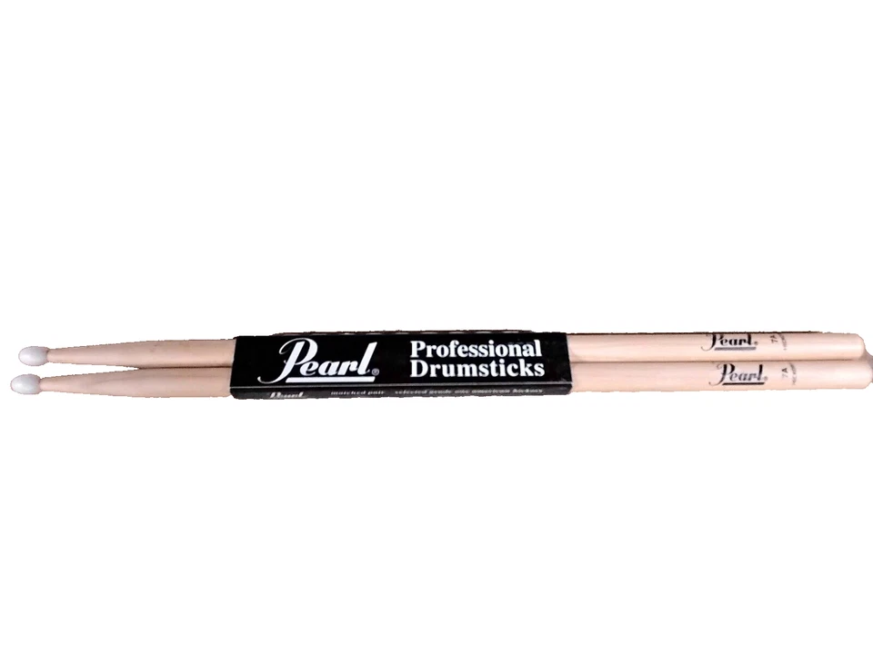 Pearl 7A Nylon Tip Hickory Drumsticks