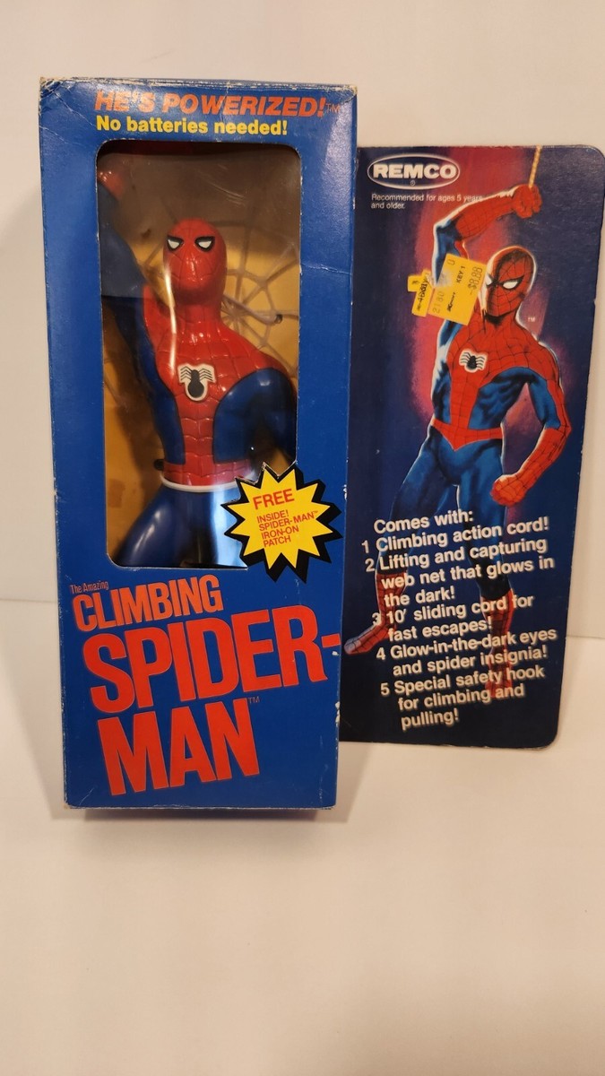 Remco 1980 Powerized Spider-Man 9-inch Action Figure MIB
